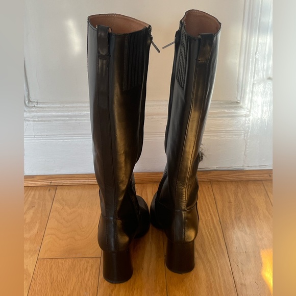 Madewell Selina tall boot, black, size 9 - Picture 6 of 7